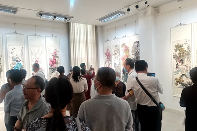 丹青繪錦繡，翰墨抒芳華——姚志興書畫作品展在山東省發展和改革委員會指導下開展